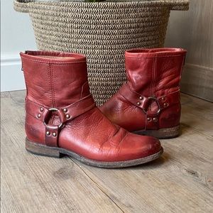 Frye Moto ankle boots